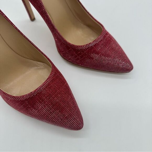 NEW Red Sparkly Heels - Picture 2 of 10